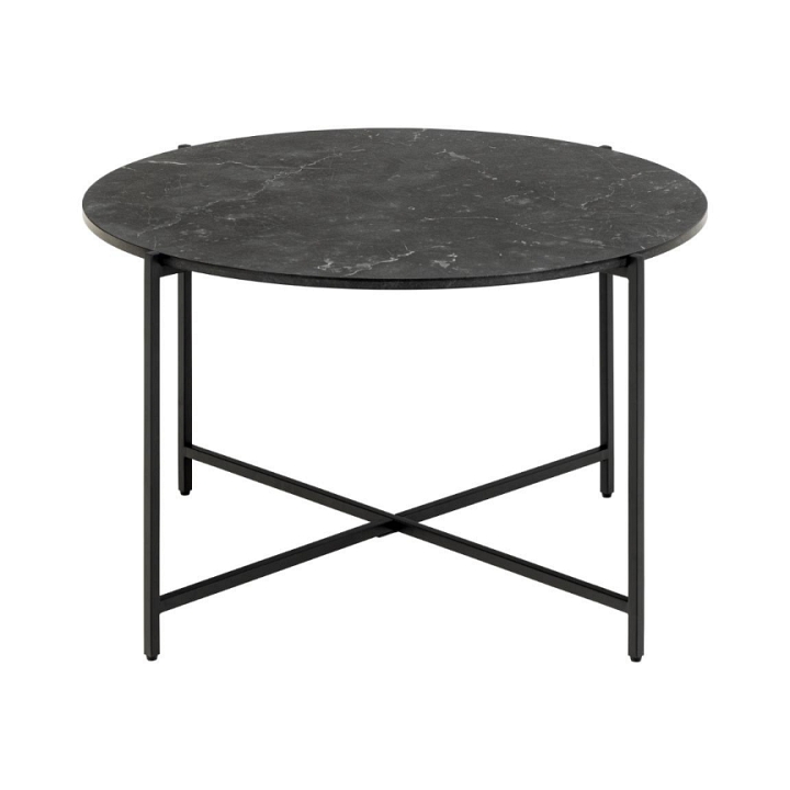 Stolik kawowy Lamoine 70cm czarny - ACTONA