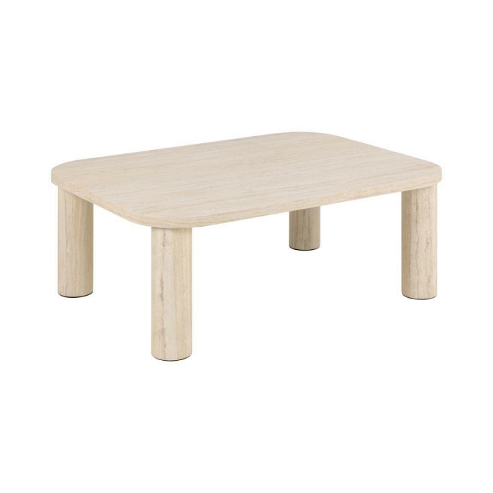 Stolik kawowy Solano 100x75cm trawertyn - ACTONA