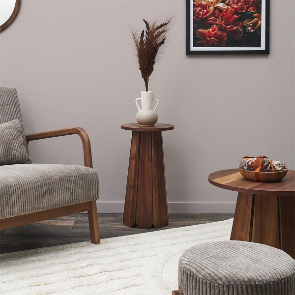 Stolik boczny Will 30cm orzech ( Rozmiar: uniwersalny )