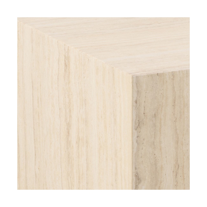 Stolik kawowy Dice 90x90cm trawertyn - ACTONA