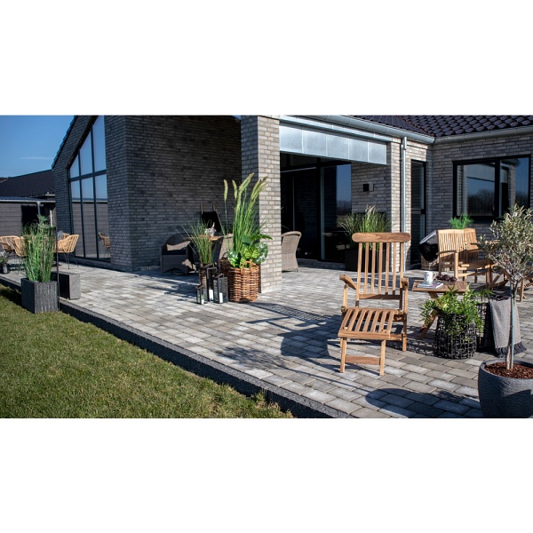 Leżak ogrodowy drewniany Arrecife Intesi z podłokietnikami z drewna tekowego skandynawski 130 cm ( Rozmiar: uniwersalny )