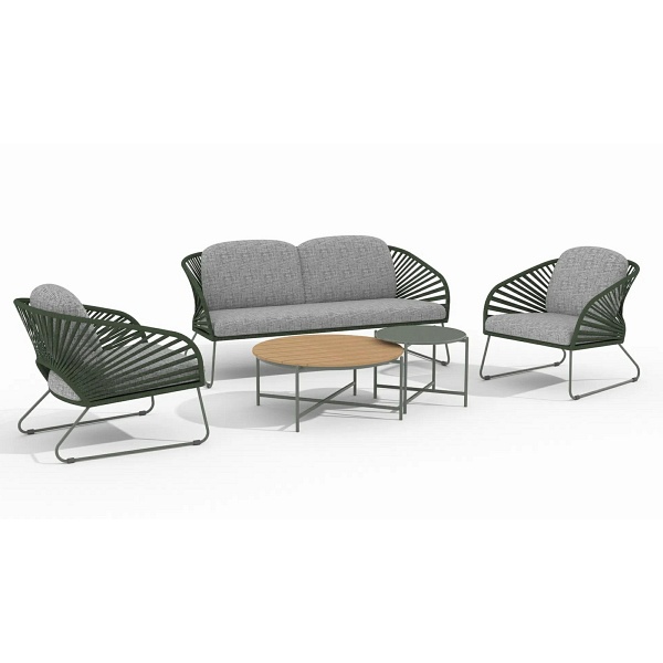 Zestaw ogrodowy Novella szary ( Rozmiar: uniwersalny )