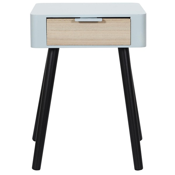 Szafka nocna Padano błękitna/czarna ( Rozmiar: uniwersalny )