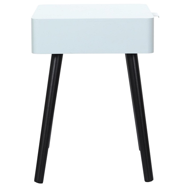 Szafka nocna Padano błękitna/czarna ( Rozmiar: uniwersalny )