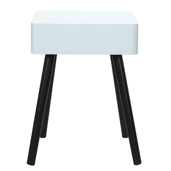 Szafka nocna Padano błękitna/czarna ( Rozmiar: uniwersalny )