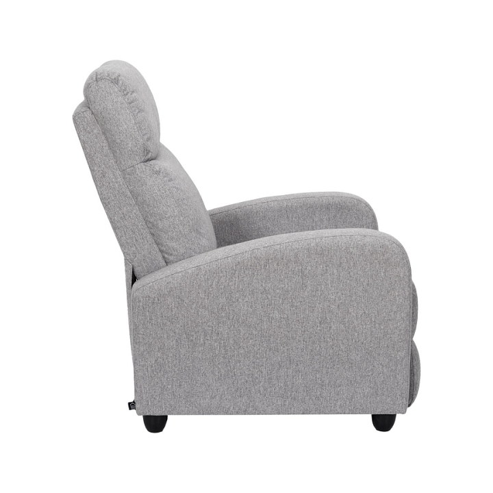 Fotel rozkładany Recliner Dream szary - Intesi