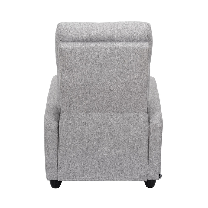 Fotel rozkładany Recliner Dream szary - Intesi