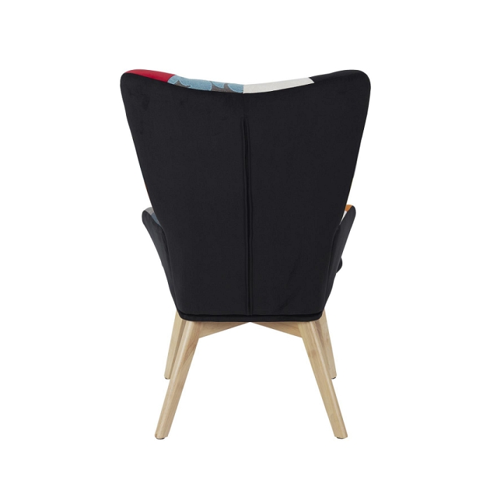 Fotel uszak Helsinki multikolor patchwork - Intesi