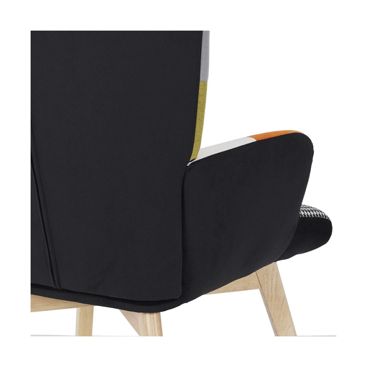 Fotel uszak Helsinki multikolor patchwork - Intesi