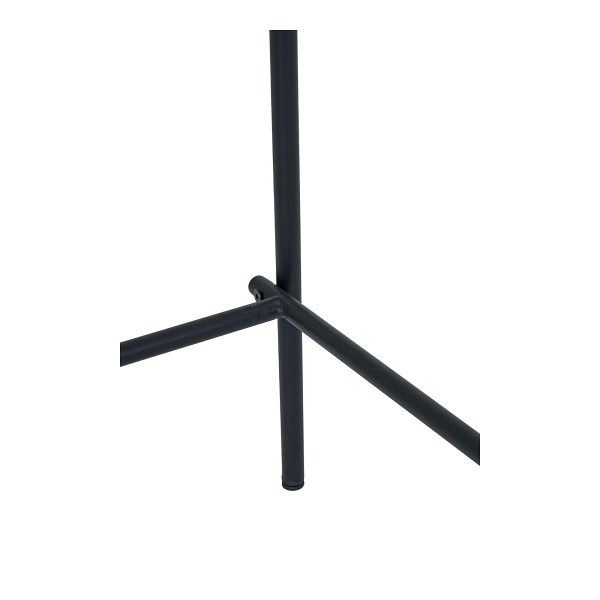 Hoker Estepona nowoczesny czarny z oparciem 66 cm do kuchni i wyspy Intesi ( Rozmiar: uniwersalny )