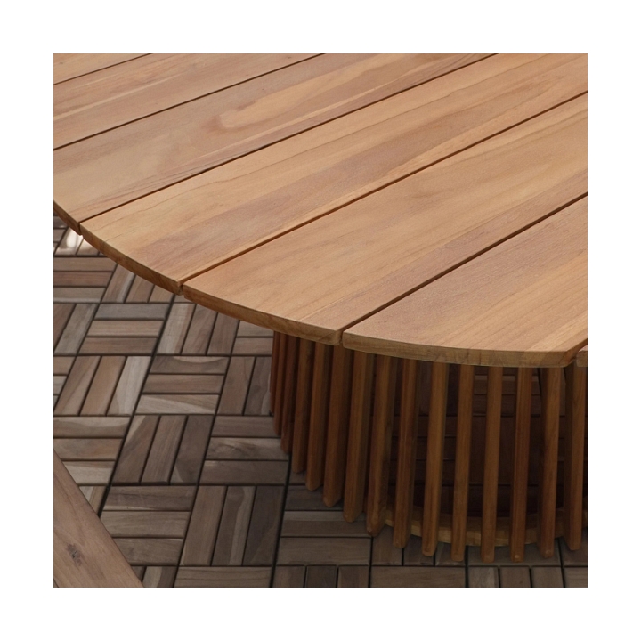 Stół Lorca 120cm tekowy naturalny - House Nordic
