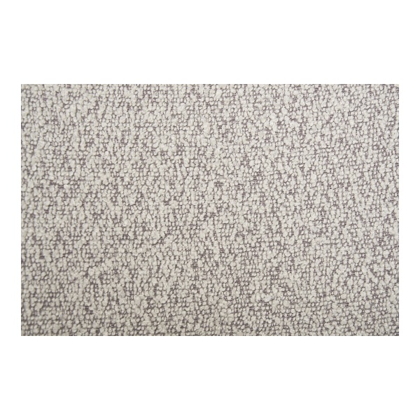 Krzesło tapicerowane Mira boucle piaskowe do jadalni i salonu na czarnych metalowych nogach ( Rozmiar: uniwersalny )