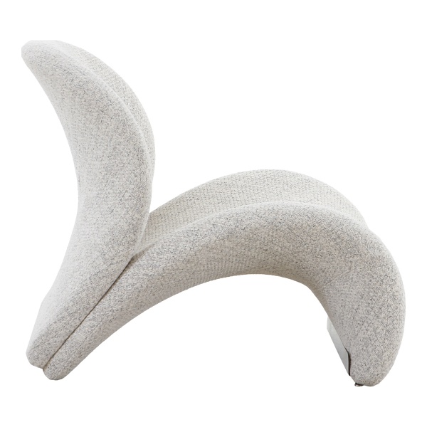 Fotel kubełkowy Sofia beżowy do salonu nowoczesny tapicerowany welur skandynawski Intesi ( Rozmiar: uniwersalny )