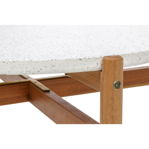 Zestaw ogrodowy Terracina akacja/beżowe ( Rozmiar: uniwersalny )