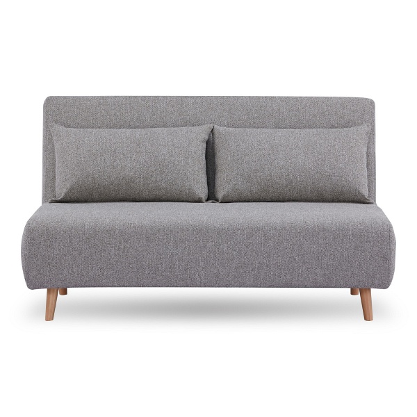 Sofa rozkładana Marlow 2 szara skandynawska z funkcją spania do salonu i pokoju młodzieżowego ( Rozmiar: uniwersalny )