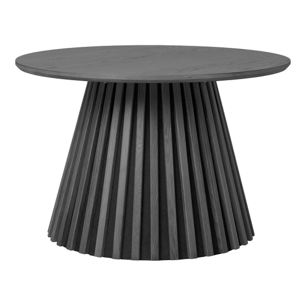 House Nordic Osaka okrągły stolik kawowy 70 cm czarny do salonu ( Rozmiar: uniwersalny )