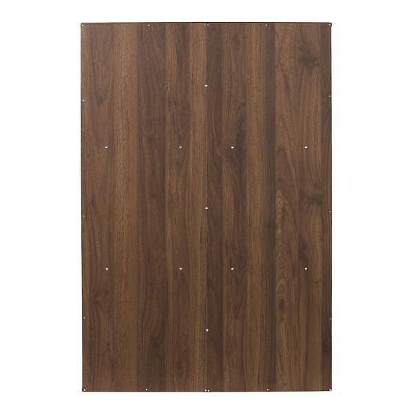 Regał do salonu klasyczny otwarty Tiffany orzech ciemny 4 półki Intesi 66,6 cm ( Rozmiar: uniwersalny )