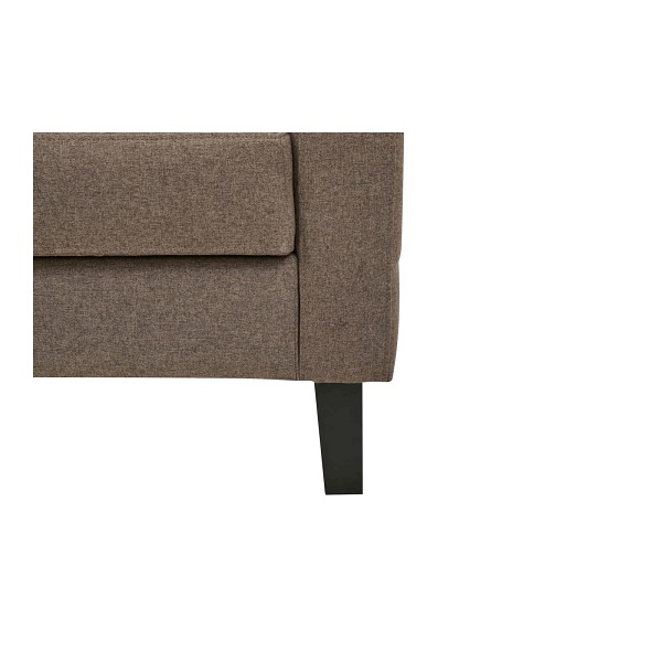 Sofa rozkładana Milton szara z funkcją spania i pojemnikiem do salonu skandynawska ( Rozmiar: uniwersalny )