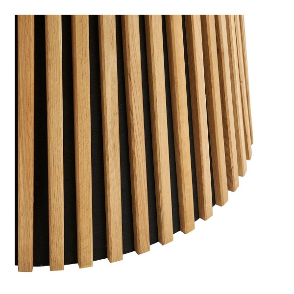 Stół okrągły Osaka 140 cm do jadalni dąb naturalny nowoczesny na jednej nodze House Nordic ( Rozmiar: uniwersalny )