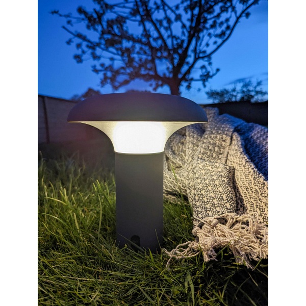 Lampa ogrodowa Ramsey szara House Nordic IP44 LED USB nowoczesna na taras ( Rozmiar: uniwersalny )