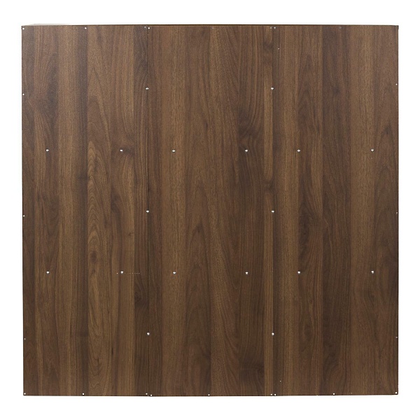 Regał na książki Tiffany 9 półek orzech ciemny do salonu Intesi ( Rozmiar: uniwersalny )