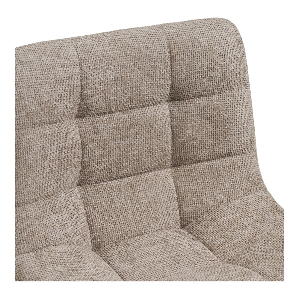 Hoker Middelfart szary obrotowy z oparciem do kuchni regulowany ( Rozmiar: uniwersalny )