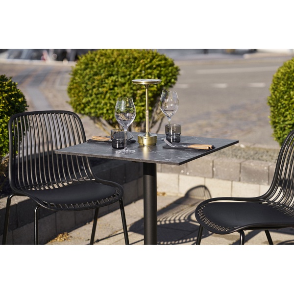 Stół bistro House Nordic szary marmur 60x60 do jadalni nowoczesny ( Rozmiar: uniwersalny )