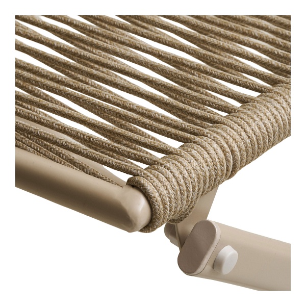 Zestaw mebli ogrodowych Arcas bistro taupe metalowy na taras 2 krzesła i stół ( Rozmiar: uniwersalny )