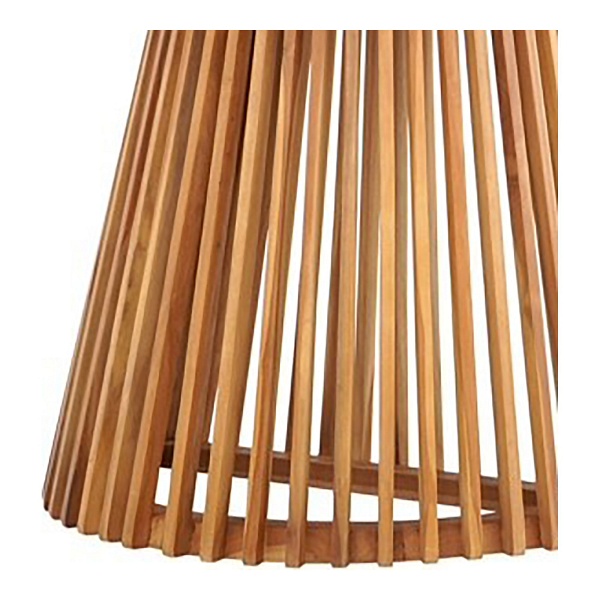 Stół do jadalni Berja owalny 200x90 z drewna tekowego naturalny ( Rozmiar: uniwersalny )