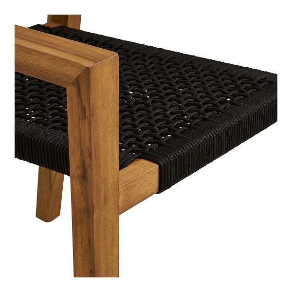 Krzesło drewniane Anzio House Nordic do jadalni boho z podłokietnikami ( Rozmiar: uniwersalny )