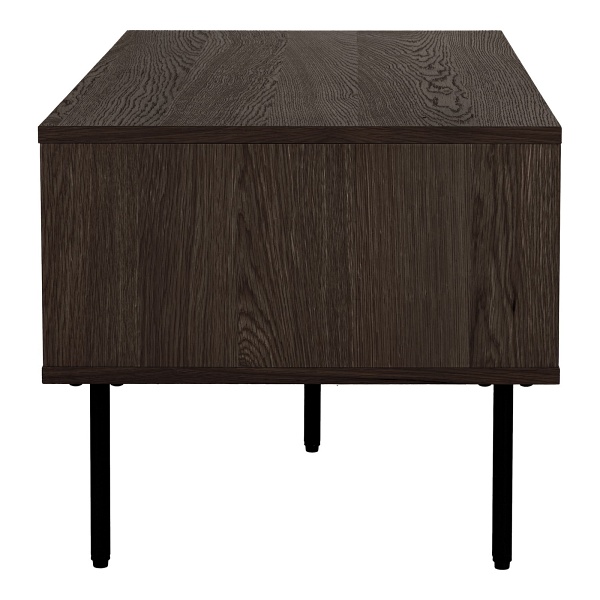 Kyoto stolik kawowy prostokątny dębowy z 2 szufladami do salonu ( Rozmiar: uniwersalny )