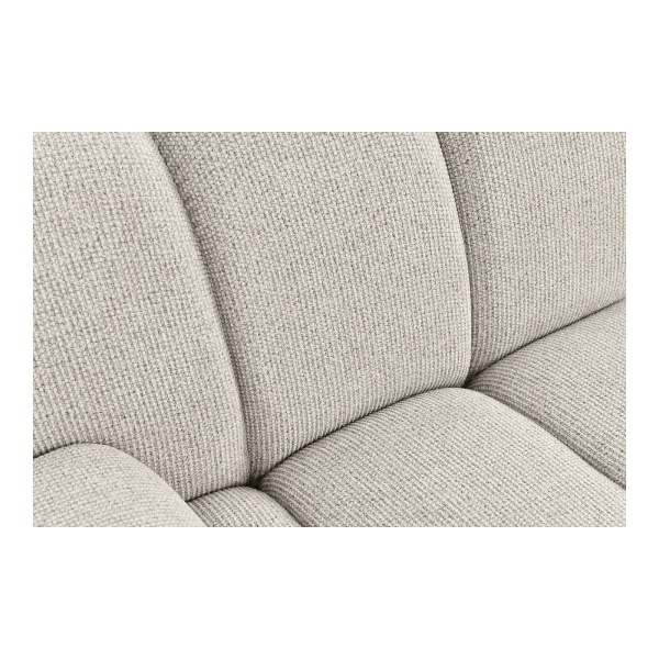 Sofa modułowa Taza narożna 2,5-osobowa piaskowa do salonu ( Rozmiar: uniwersalny )