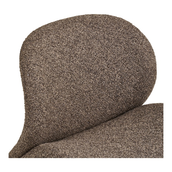 Fotel kubełkowy Sofia brązowy do salonu House Nordic nowoczesny ( Rozmiar: uniwersalny )