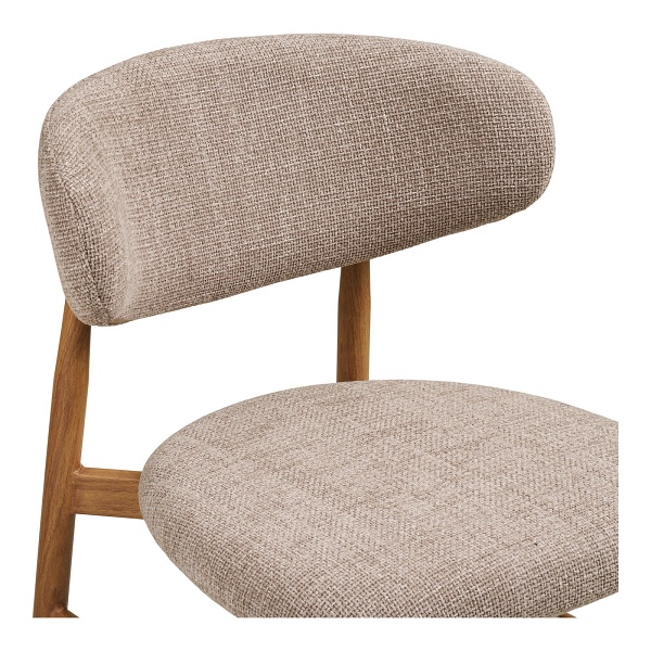 Hoker Levanto piaskowy skandynawski tapicerowany 65 cm do kuchni ( Rozmiar: uniwersalny )