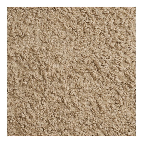 Fotel wypoczynkowy obrotowy Messina do salonu jasnobrązowy futrzany ( Rozmiar: uniwersalny )