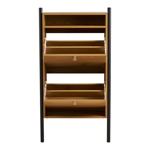 Szafka na buty Barco dąb naturalny wąska wysoka do przedpokoju ( Rozmiar: uniwersalny )