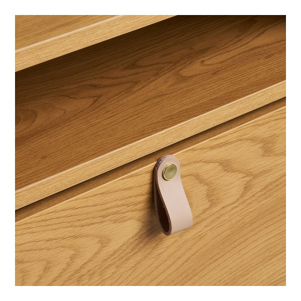 Szafka na buty Barco dąb naturalny wąska wysoka do przedpokoju ( Rozmiar: uniwersalny )