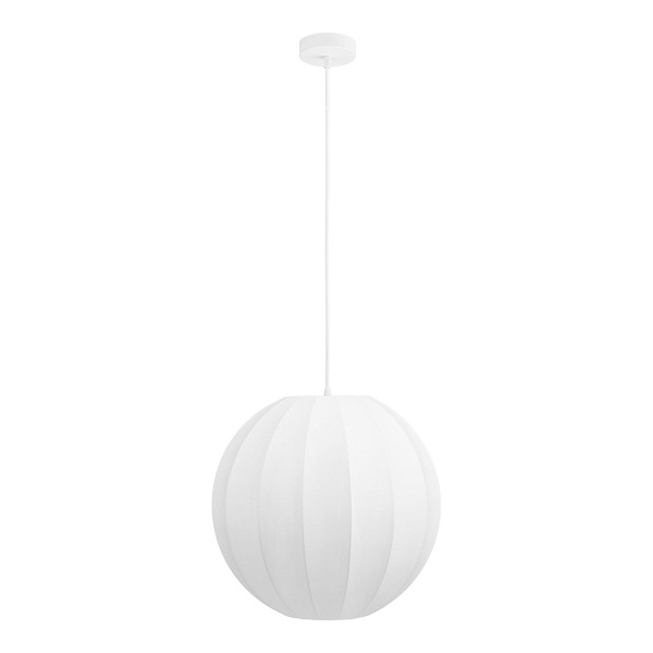 Lampa wisząca Coventry biała 40 cm nad stół do salonu regulowana ( Rozmiar: uniwersalny )