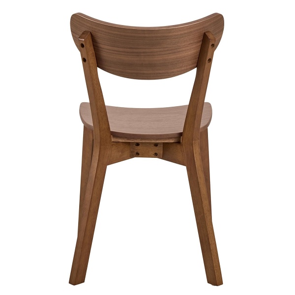 Actona Roxby krzesło drewniane do jadalni orzech nowoczesne ( Rozmiar: uniwersalny )