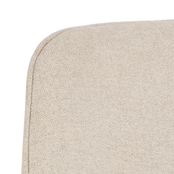 Krzesło Carlton obrotowe beżowe tapicerowane do jadalni Actona ( Rozmiar: uniwersalny )