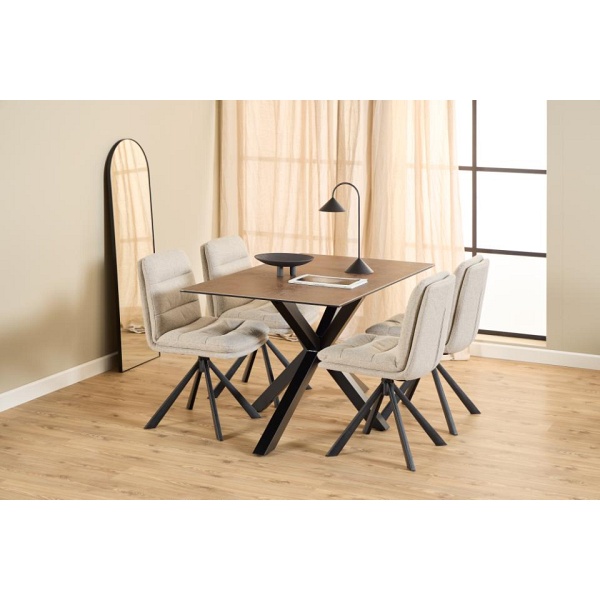 Stół Heaven Actona 135x80 nowoczesny ceramiczny do jadalni i salonu ( Rozmiar: uniwersalny )