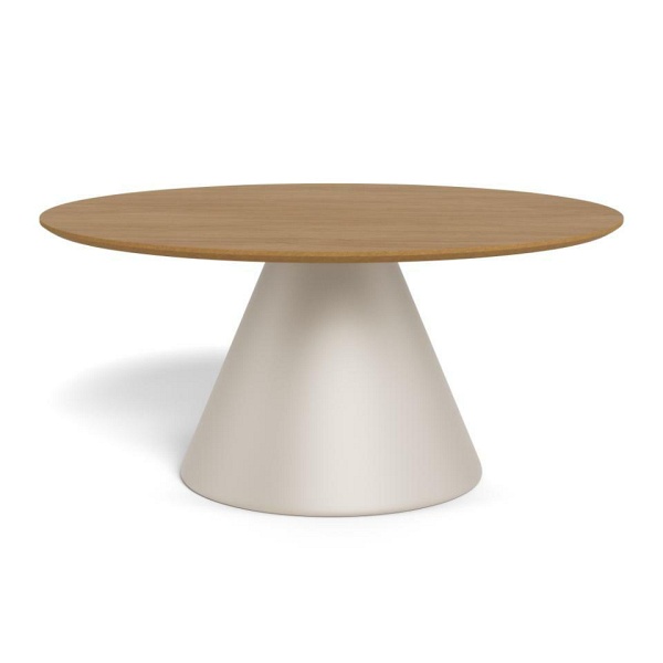 Actona Soli stolik kawowy okrągły 85 cm dąb kaszmir nowoczesny do salonu ( Rozmiar: uniwersalny )