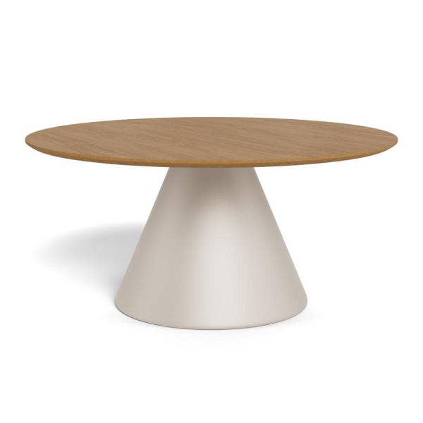 Actona Soli stolik kawowy okrągły 85 cm dąb kaszmir nowoczesny do salonu ( Rozmiar: uniwersalny )