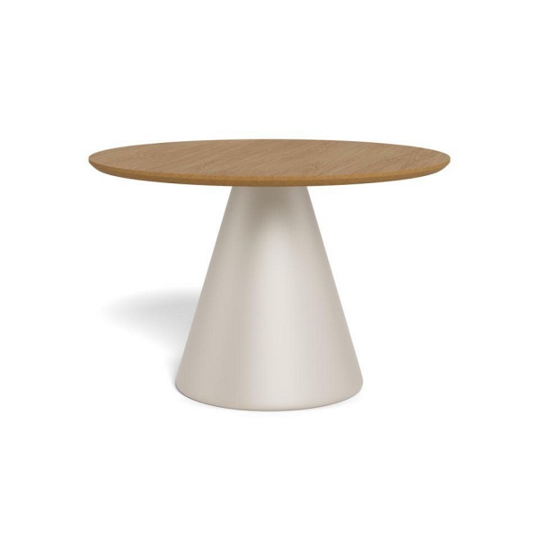 Actona Soli stolik kawowy okrągły 65 cm drewniany dąb nowoczesny do salonu ( Rozmiar: uniwersalny )