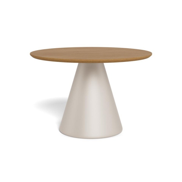 Actona Soli stolik kawowy okrągły 65 cm drewniany dąb nowoczesny do salonu ( Rozmiar: uniwersalny )