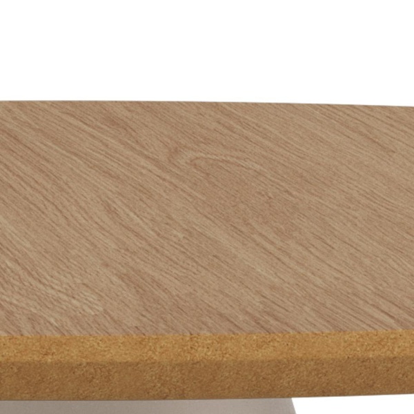 Actona Soli stolik kawowy okrągły 65 cm drewniany dąb nowoczesny do salonu ( Rozmiar: uniwersalny )