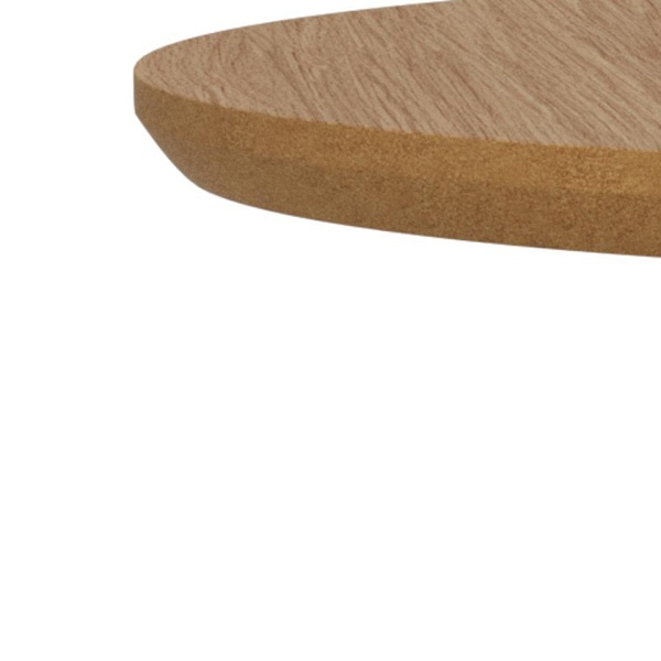 Actona Soli stolik kawowy okrągły drewniany dębowy 45 cm do salonu ( Rozmiar: uniwersalny )