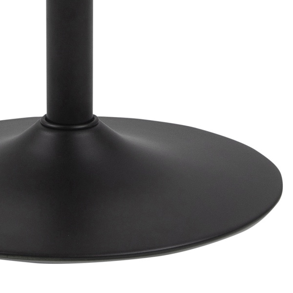 Hoker Kimmy antracytowy obrotowy z oparciem regulowany do kuchni ( Rozmiar: uniwersalny )