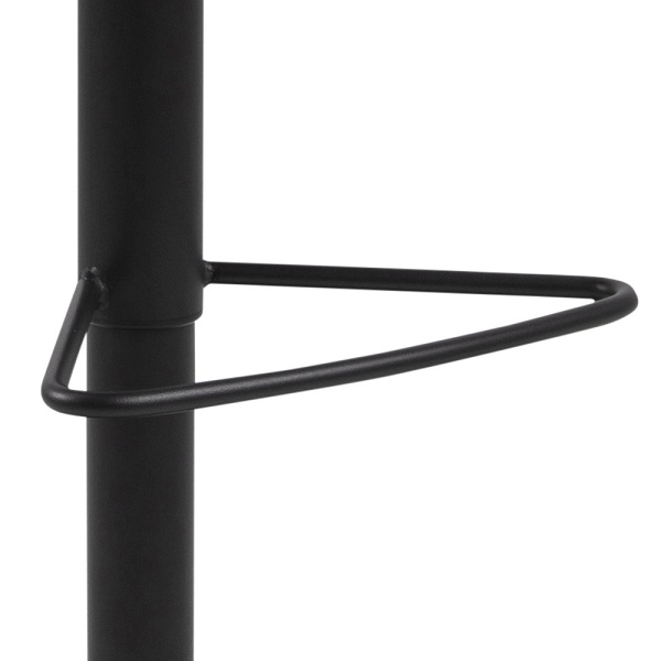 Hoker Kimmy antracytowy obrotowy z oparciem regulowany do kuchni ( Rozmiar: uniwersalny )