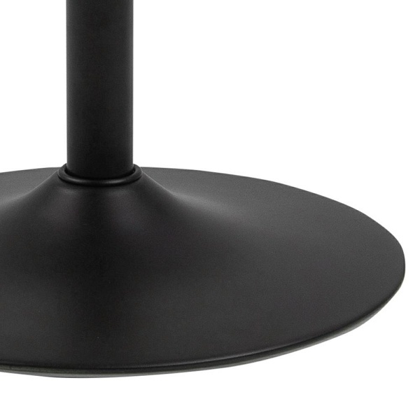 Hoker Kimmy antracytowy obrotowy z oparciem regulowany do kuchni ( Rozmiar: uniwersalny )